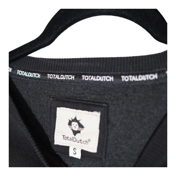 Totaldutch Amsterdam Holland Black Graphic Sweatshirt Size Small Designer Rare - Picture 4 of 5